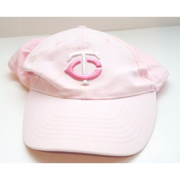 Minnesota Twins Hat Cap MLB Strapback Pink‎ Mall of America - Picture 1 of 6